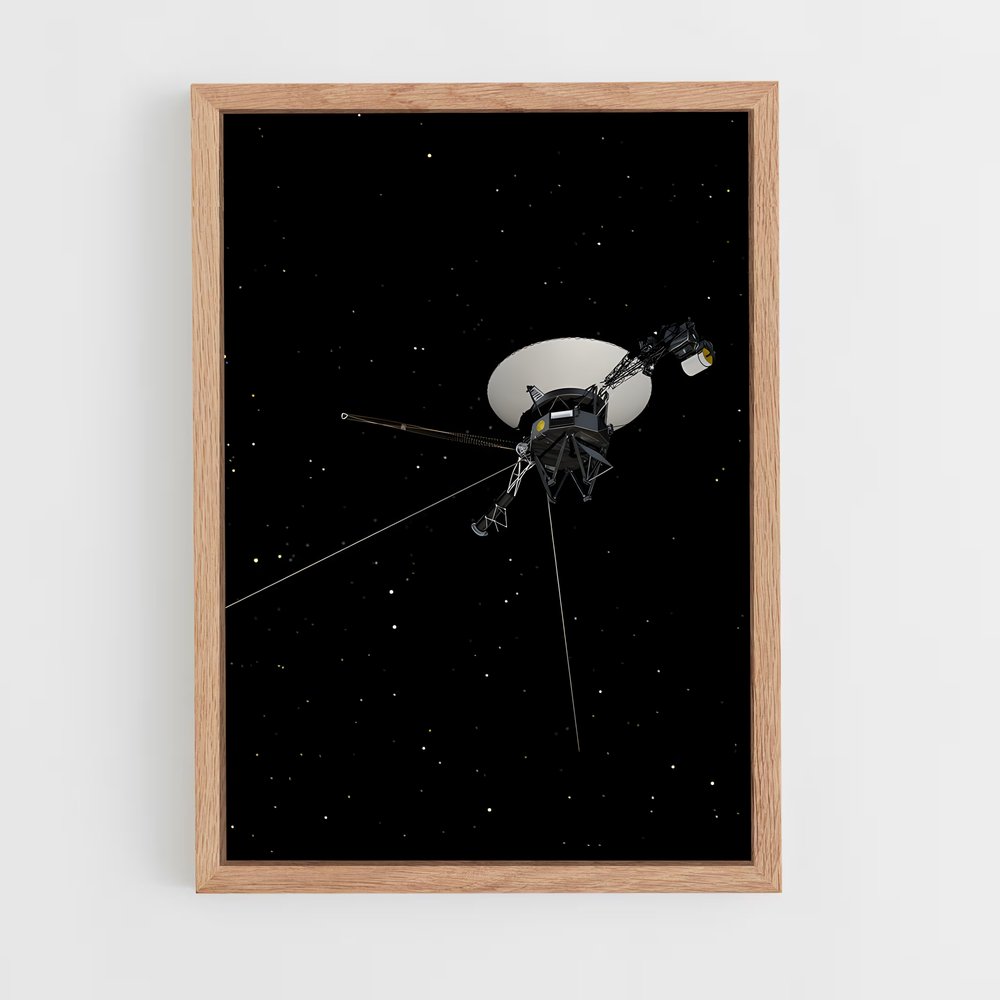 Poster Constellation Voyager – affiche Missions spatiales (vue 4)